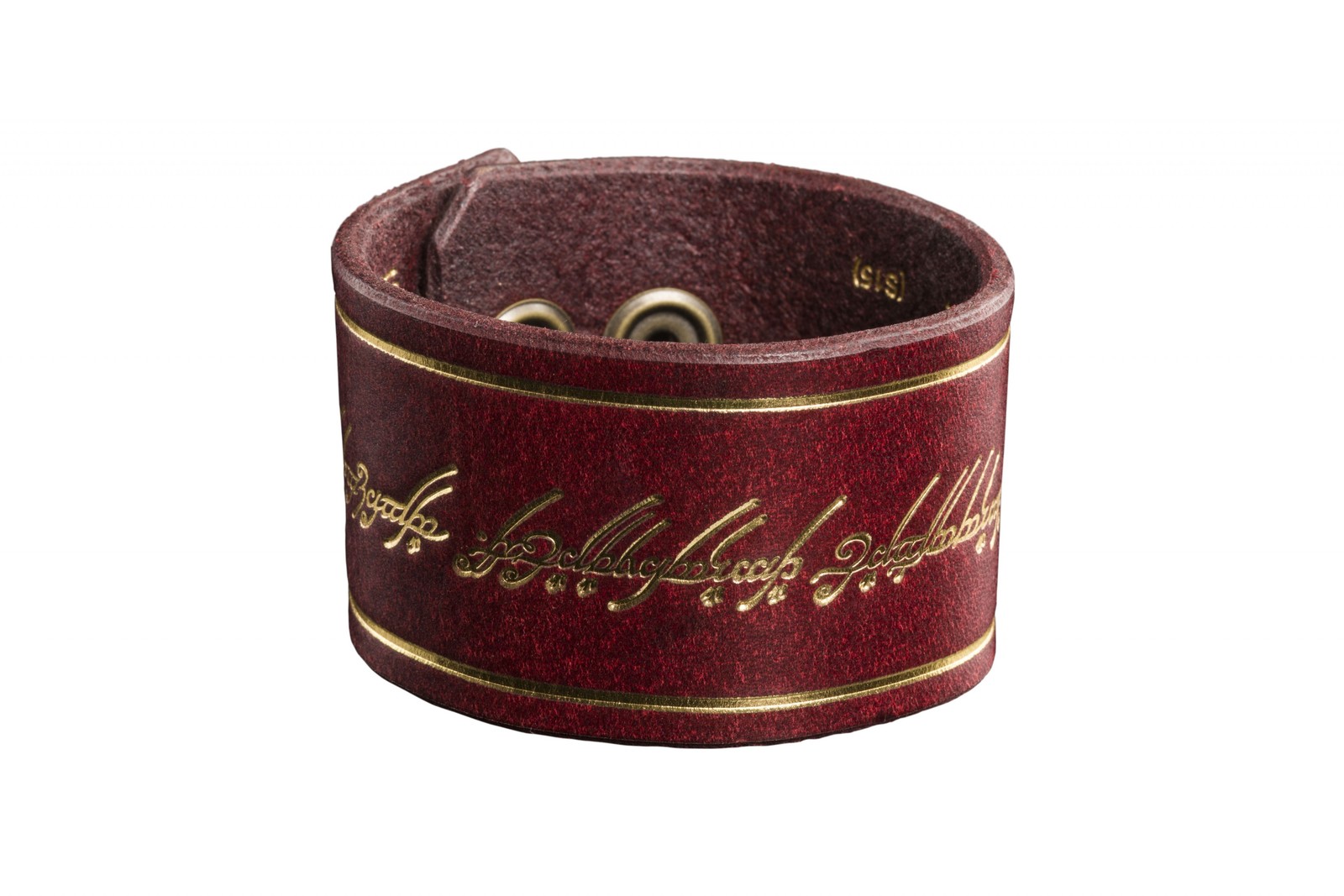 Lord of the Rings: Leather Cuff - One Ring Inscription image