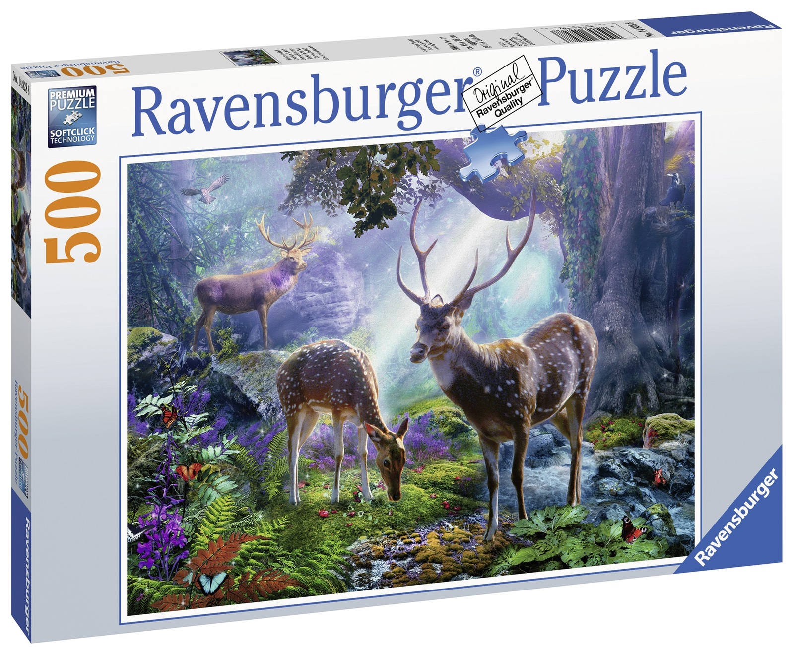 Ravensburger: 500 Piece Puzzle - Deer in the Wild image
