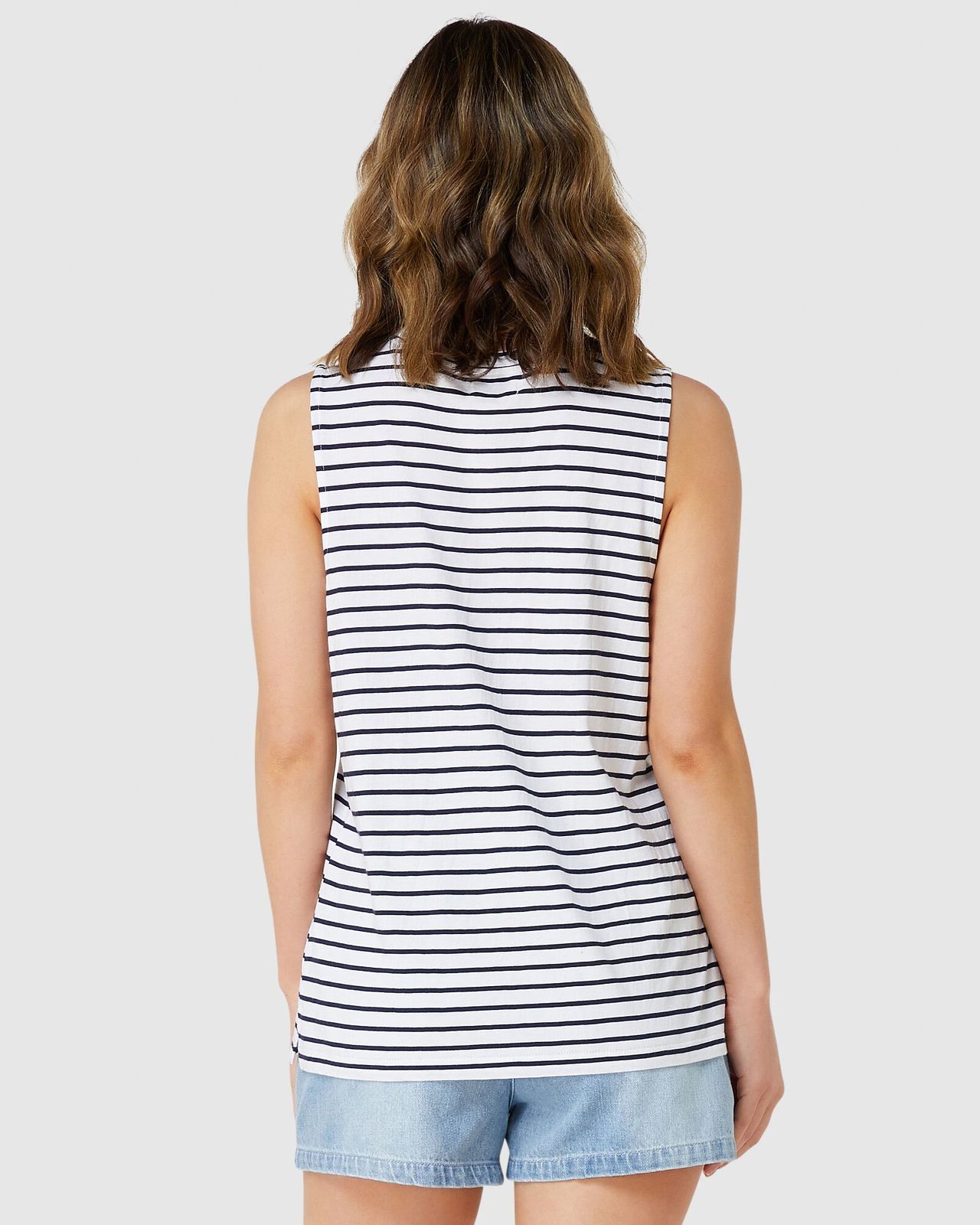 Elwood: Lover Tank (Navy Stripe) - 12