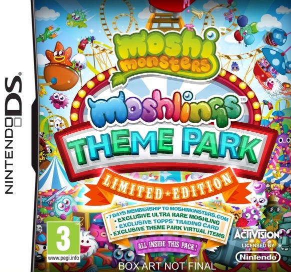 Moshi Monsters: Moshlings Theme Park Limited Edition on DS