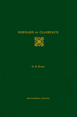 Bernard of Clairvaux on Hardback by Gillian R. Evans