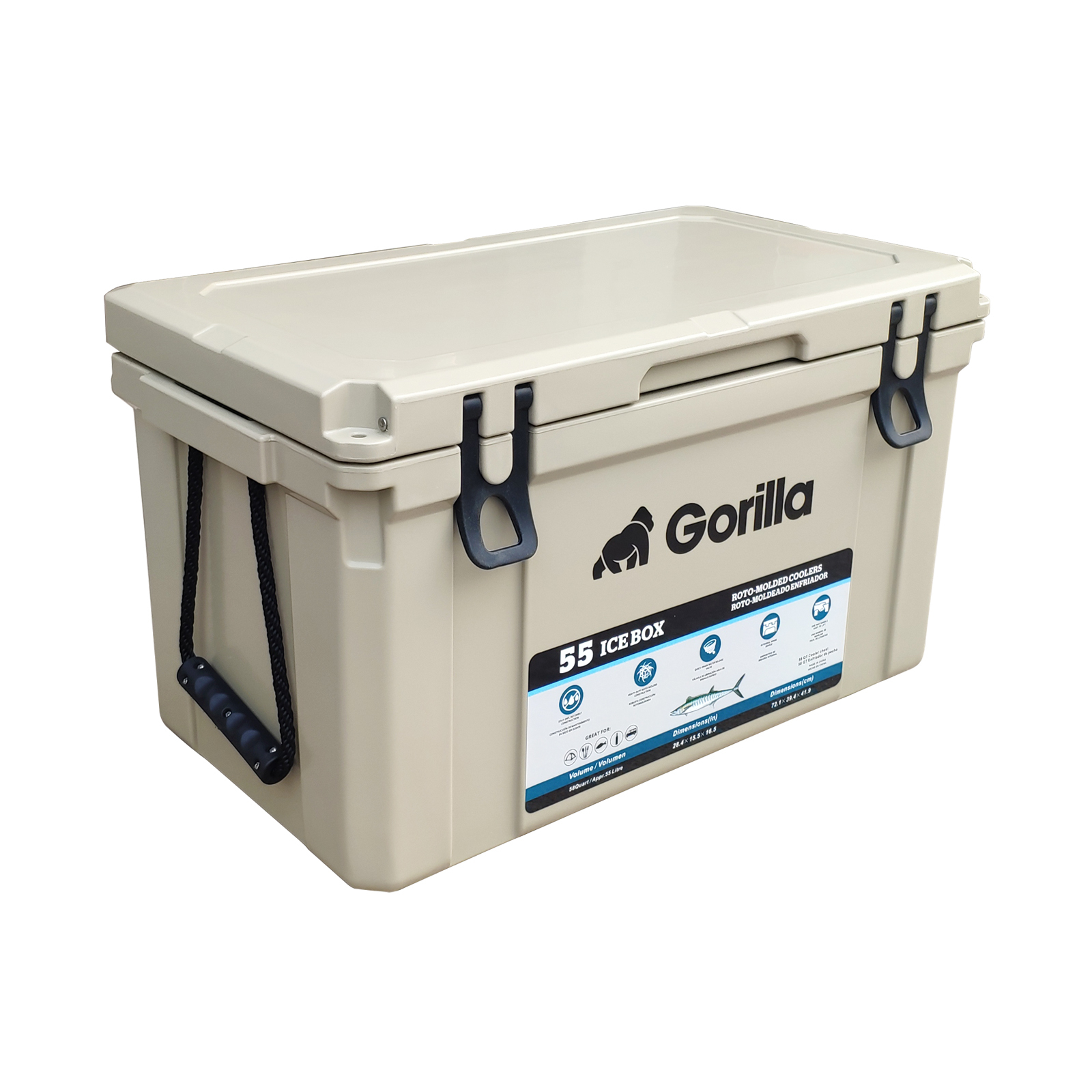 Gorilla Heavy Duty Ice Box Chilly Bin 55L image