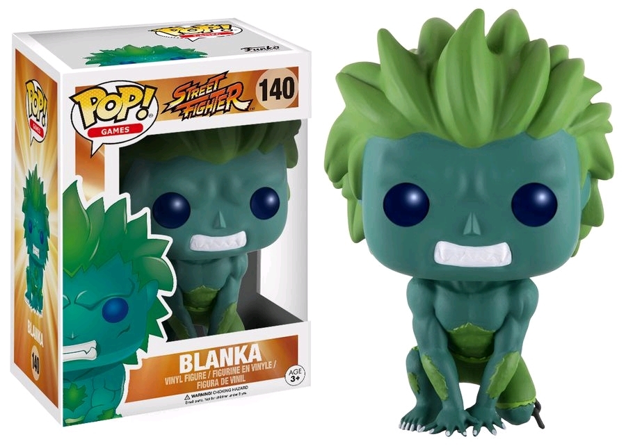 Street Fighter - Blanka (Blue/Green) Pop! Vinyl Figure image