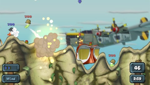 Worms: Open Warfare 2 (Essentials) for PSP image