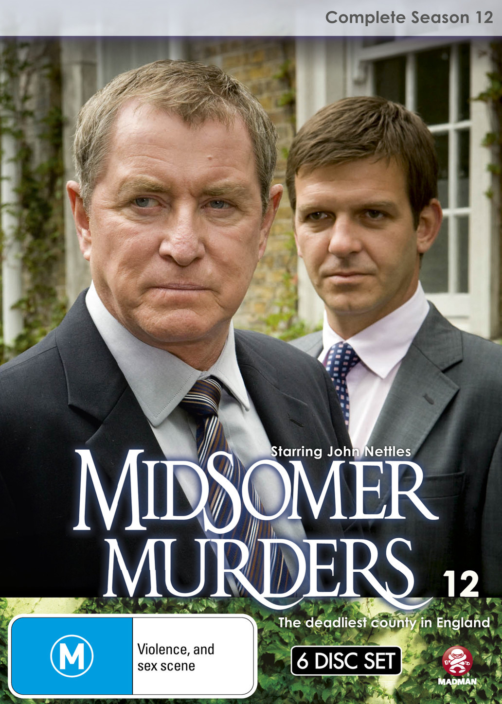 Midsomer Murders - Complete Season 12 (Single Case) on DVD