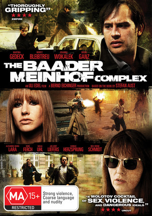 The Baader Meinhof Complex on DVD image