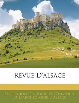 Revue D'Alsace on Paperback