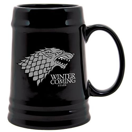 Game of Thrones Stark Sigil Ceramic Stein