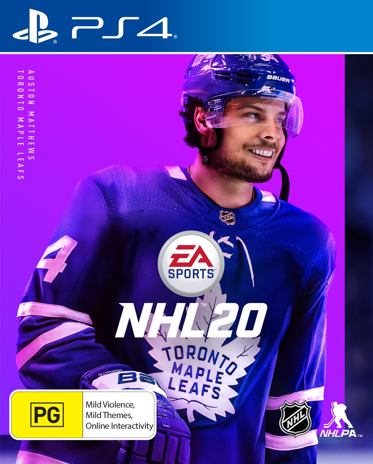 NHL 20 on PS4