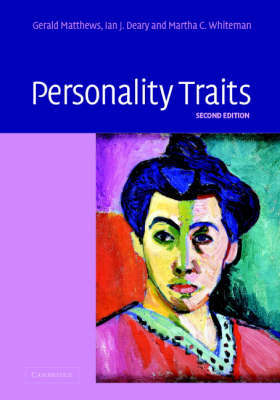 Personality Traits by Professor Gerald Matthews image
