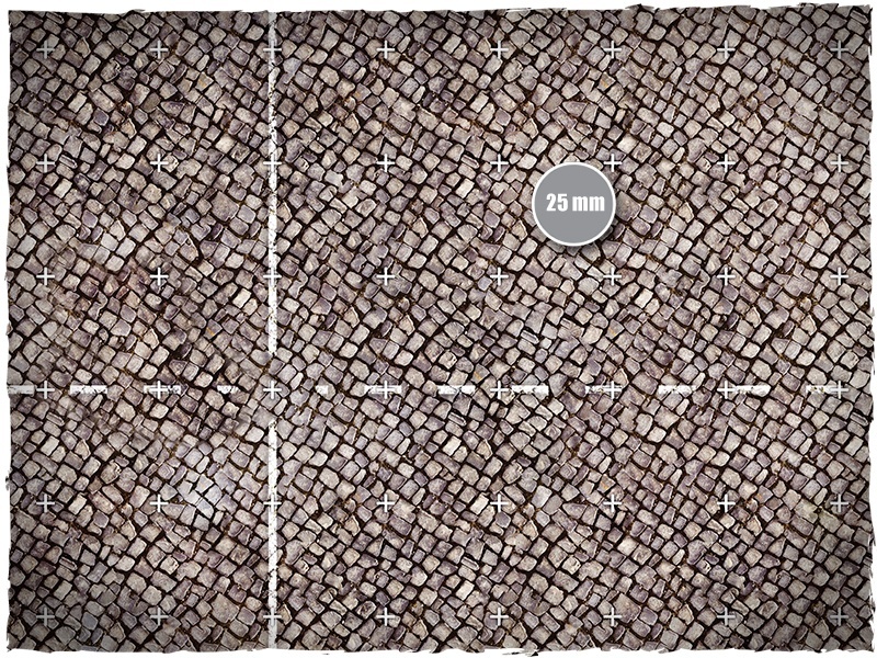DeepCut Studio Fantasy Football Cobblestone Mat (PVC) image