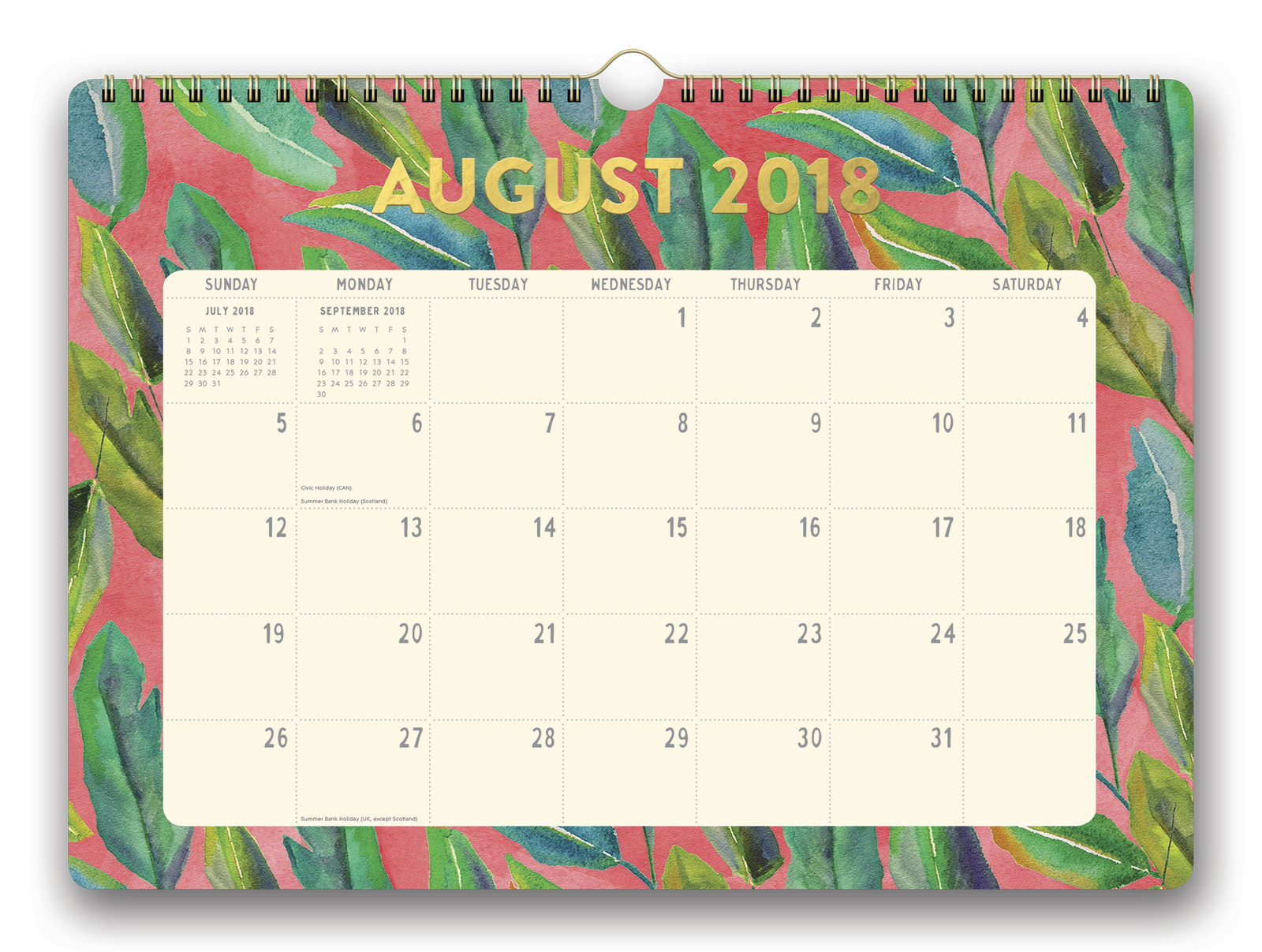 Justina Blakeney: Botanicals 2019 Wall Calendar image