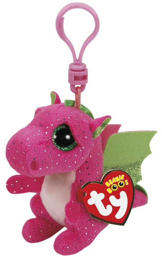Ty Beanie Boos: Darla Dragon - Clip On Plush image
