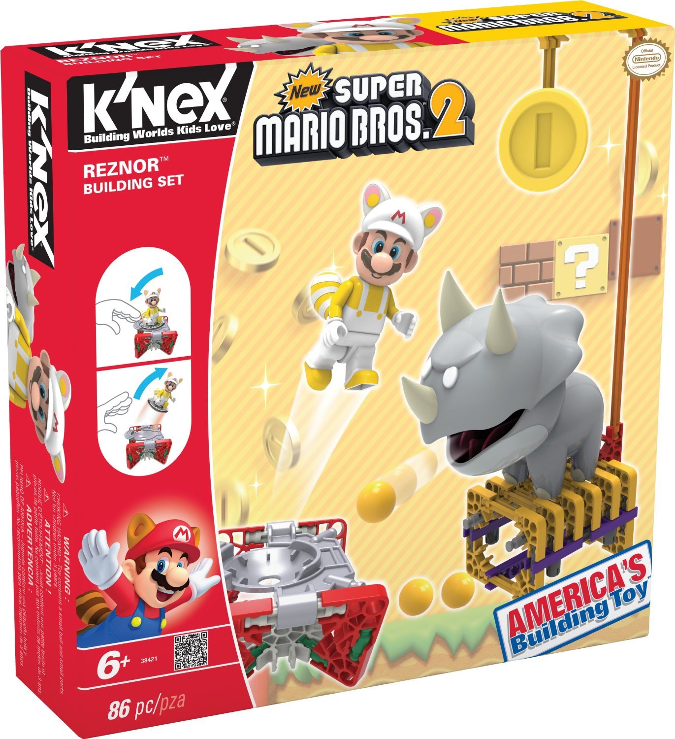 Buy K'Nex Super Mario Enemies Reznor Building Set at Mighty Ape NZ