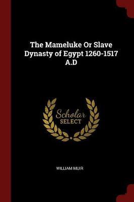 The Mameluke or Slave Dynasty of Egypt 1260-1517 A.D by William Muir