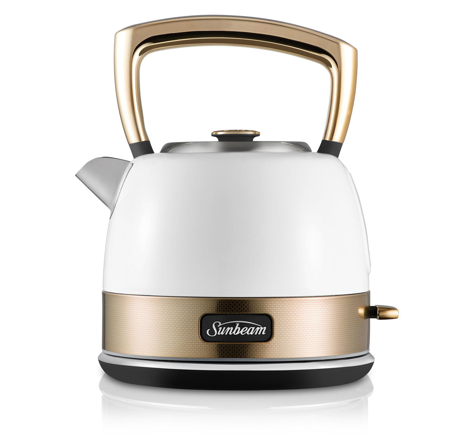 Sunbeam New York Collection Pot Kettle White Gold at Mighty Ape NZ