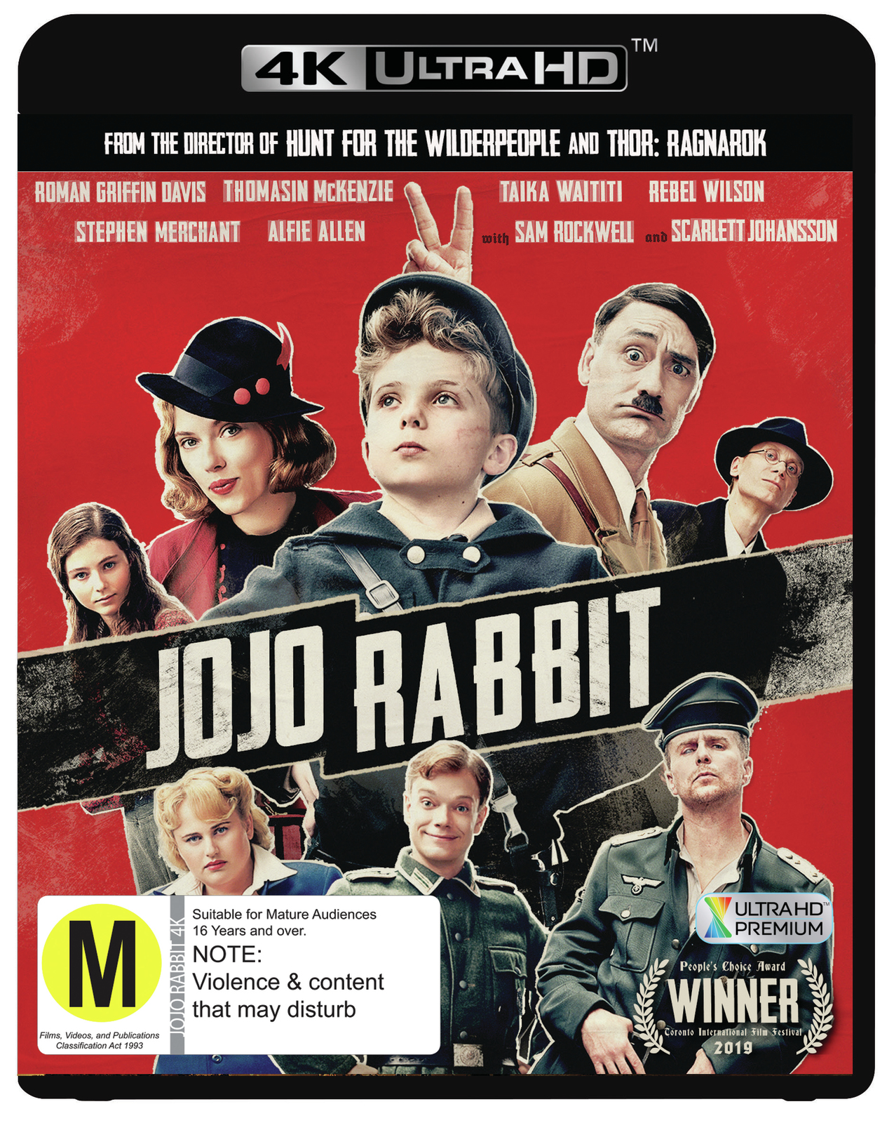 Jojo Rabbit on UHD Blu-ray image