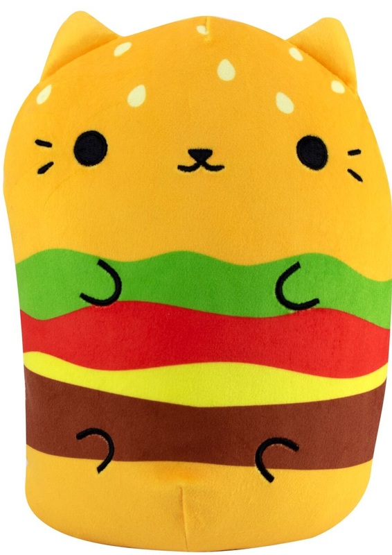 Buy Cats Vs Pickles Jumbo Plush Cheeseburger at Mighty Ape NZ