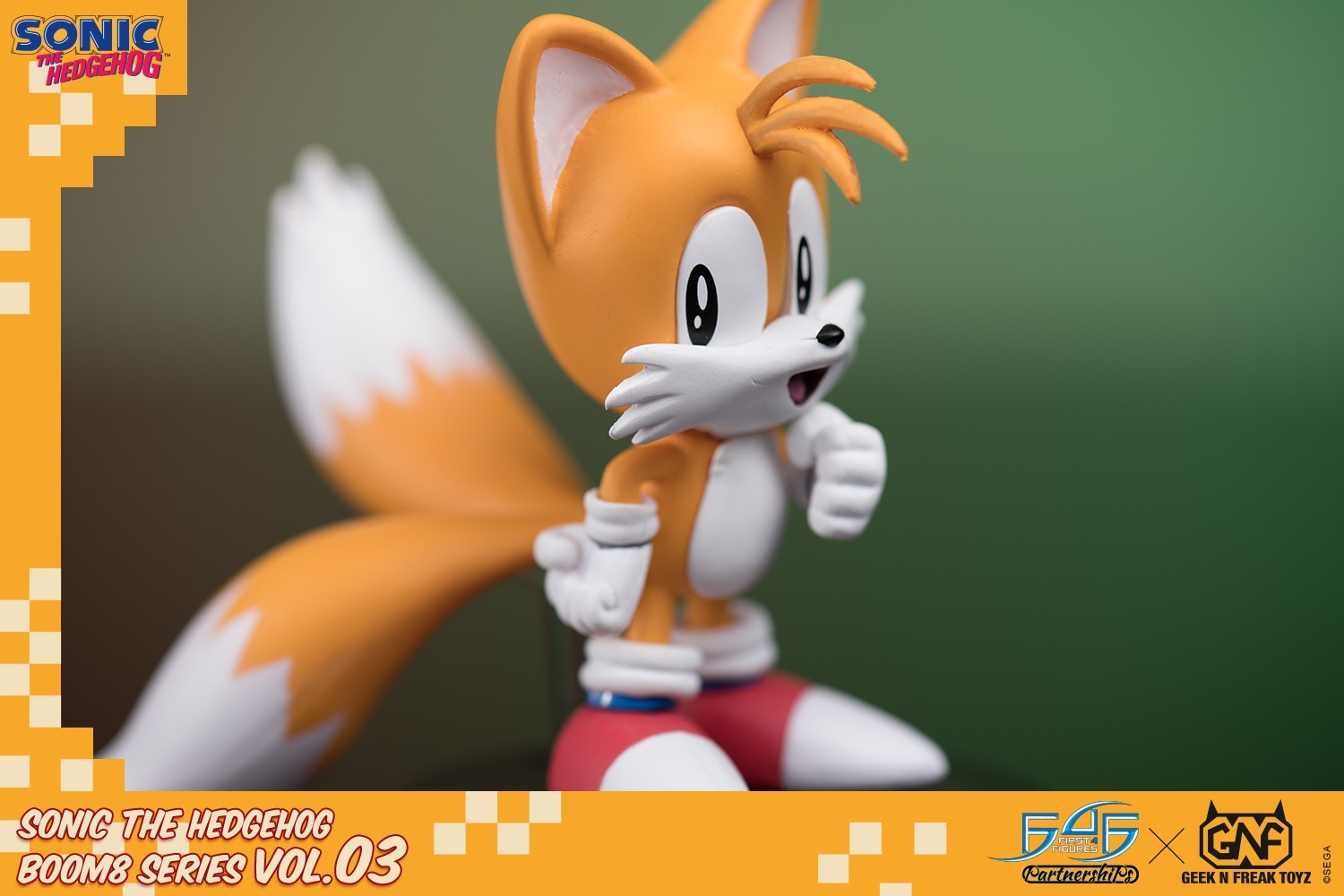 Sonic the Hedgehog: Tails - 3" Boom8 Figure image