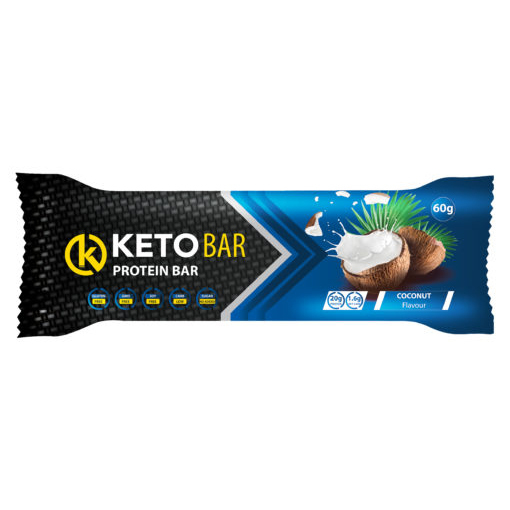 Buy Keto Nutrition Keto Protein Bars Coconut (Box of 20) at Mighty