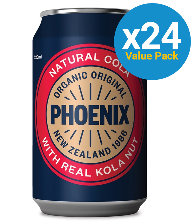 Phoenix Organic Cola 320ml (24 Pack)