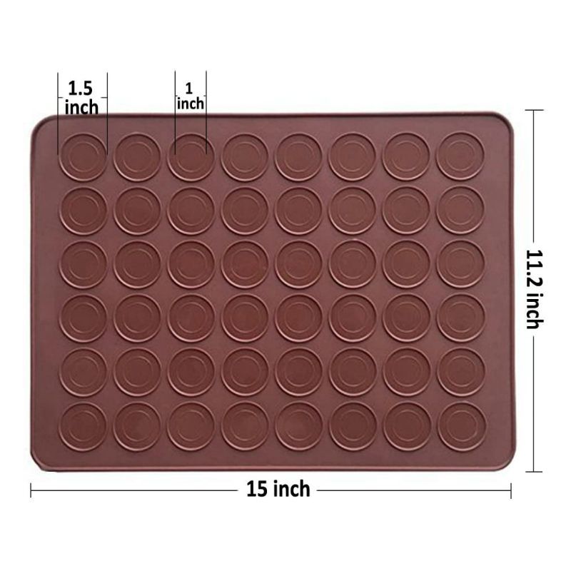 Silicone Macaron Baking Mould Mat at Mighty Ape Australia