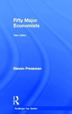 Fifty Major Economists on Hardback by Steven Pressman