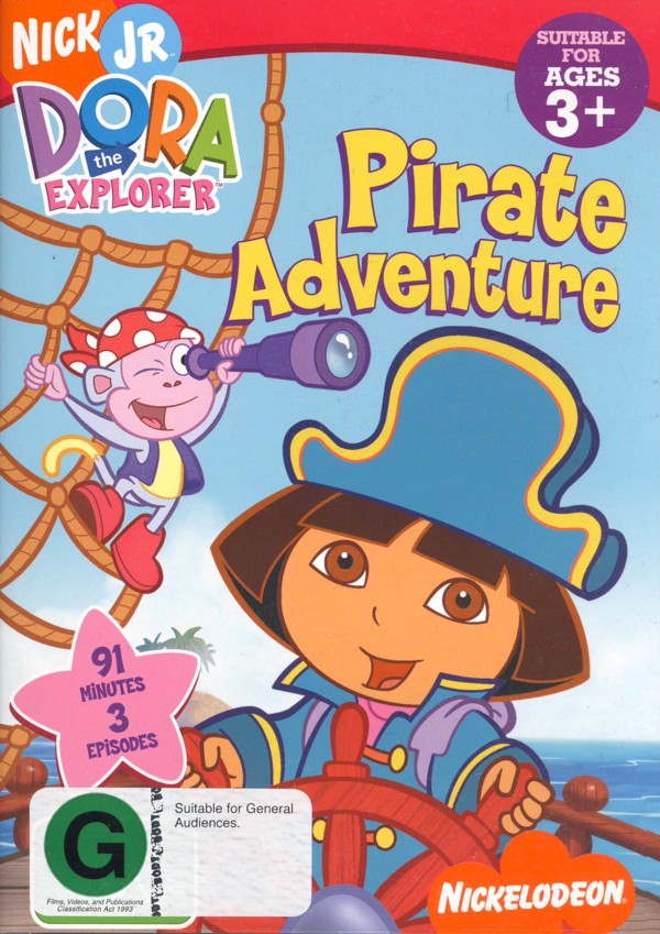 Dora The Explorer - Pirate Adventure on DVD image