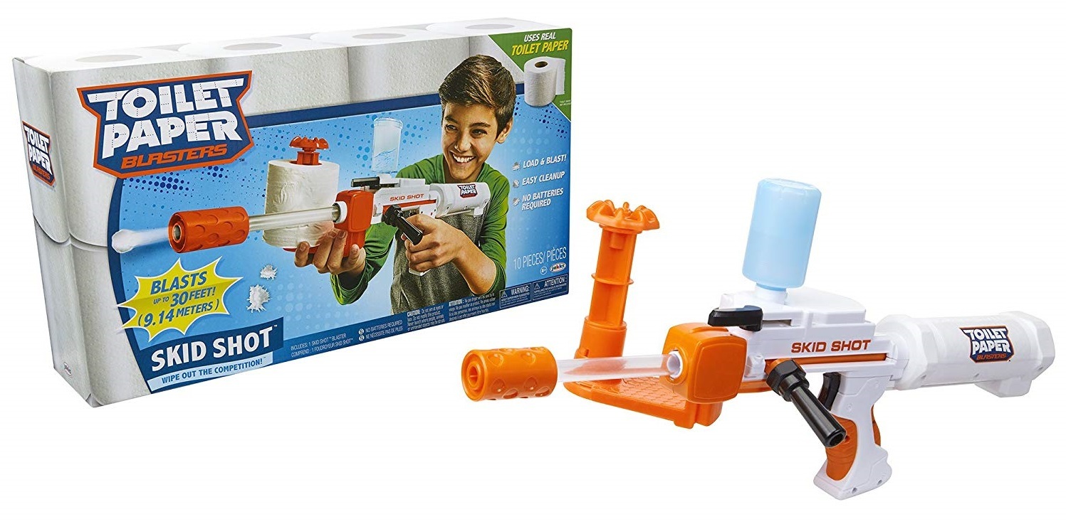 Buy Toilet Paper Blaster Skid Shot at Mighty Ape Australia