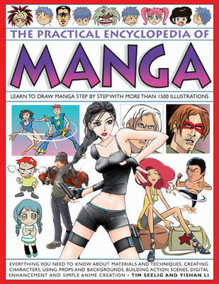 Practical Encyclopedia of Manga on Hardback by Tim Seelig