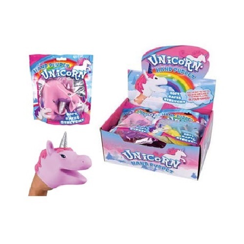 Unicorn Hand Puppet - (11cm)