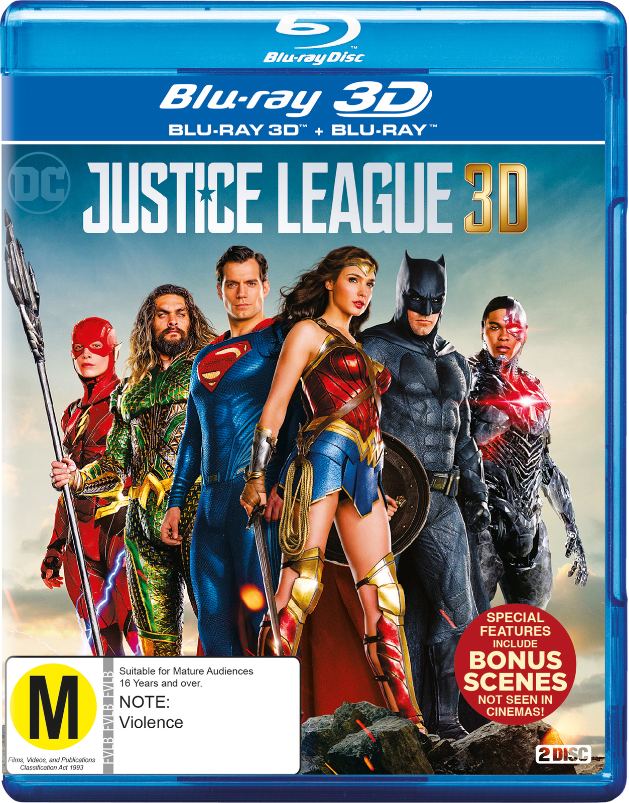 Justice League on 3D Blu-ray image