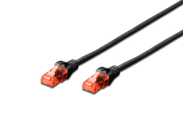 Digitus UTP CAT6 Patch Lead - Black (20m) image