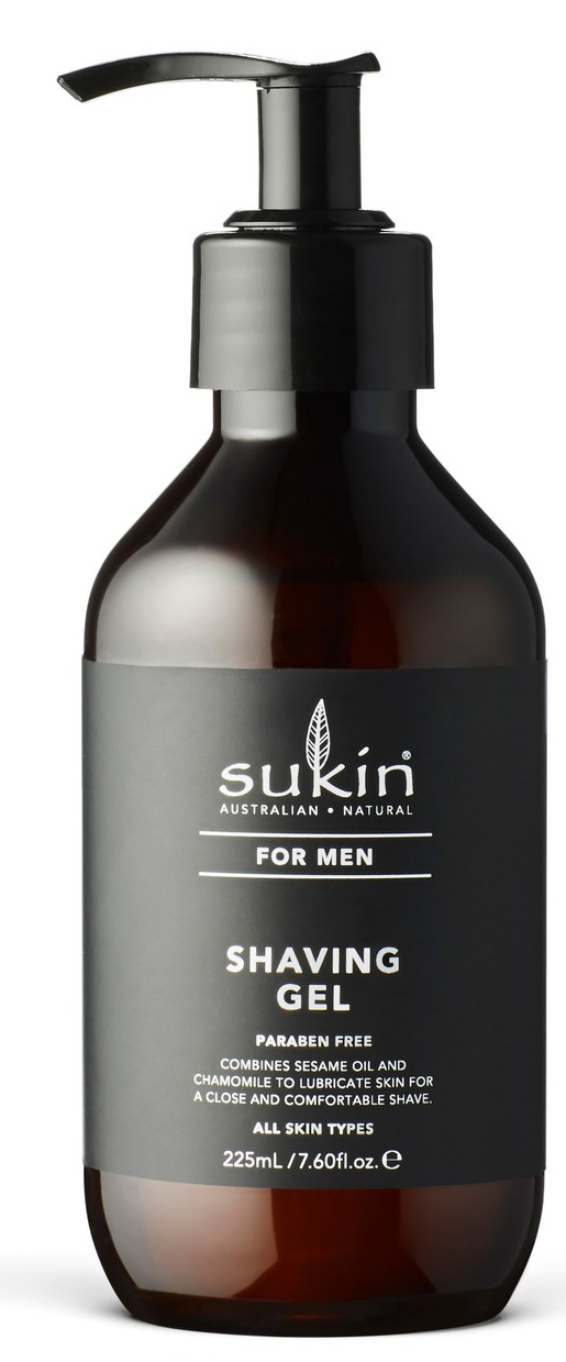 Buy Sukin For Men Shaving Gel (225ml) at Mighty Ape NZ
