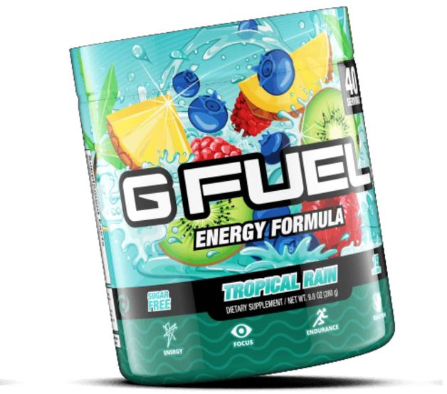 Buy G FUEL Energy Formula Tropical Rain FaZe Clan at Mighty Ape NZ