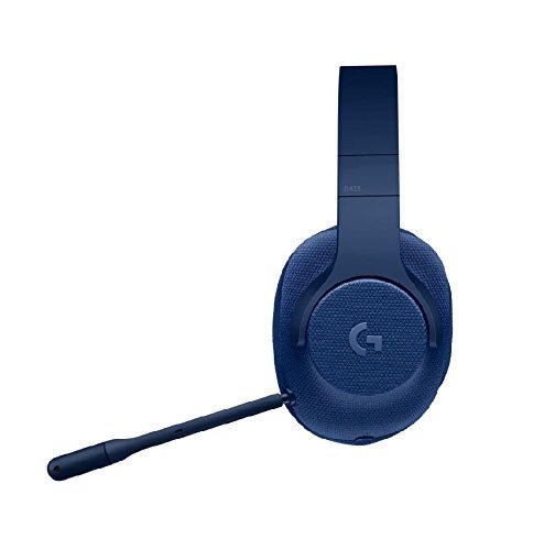 Logitech G433 7.1 Surround Gaming Headset - Blue for PC Games image