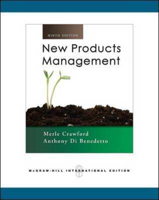 New Product Management by C.Merle Crawford image