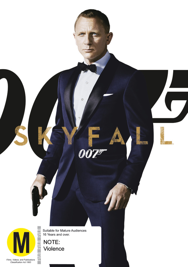 Skyfall on DVD image