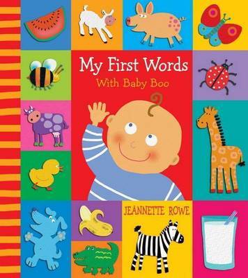 My First Words with Baby Boo Picture Dictionary by Jeannette Rowe image