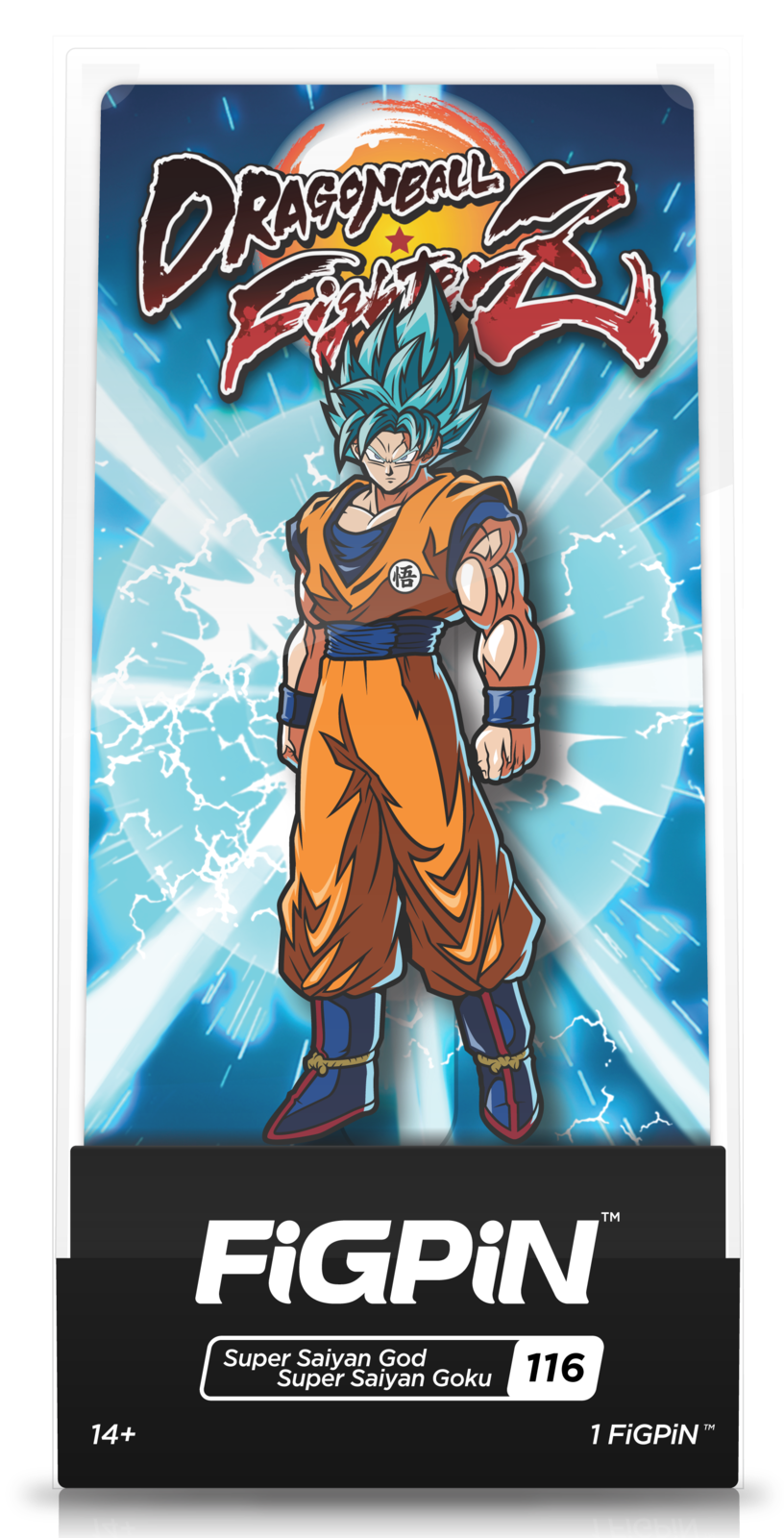 Dragonball Fighter Z: SSGSS Goku (#116) - FiGPiN image