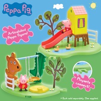 peppa pig outdoor fun playset