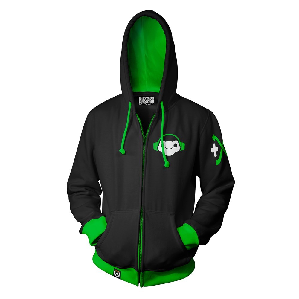 Overwatch Ultimate Lucio Zip-Up Hoodie (Large)