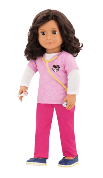 Our Generation: 18" Professional Vet Doll - Paloma image