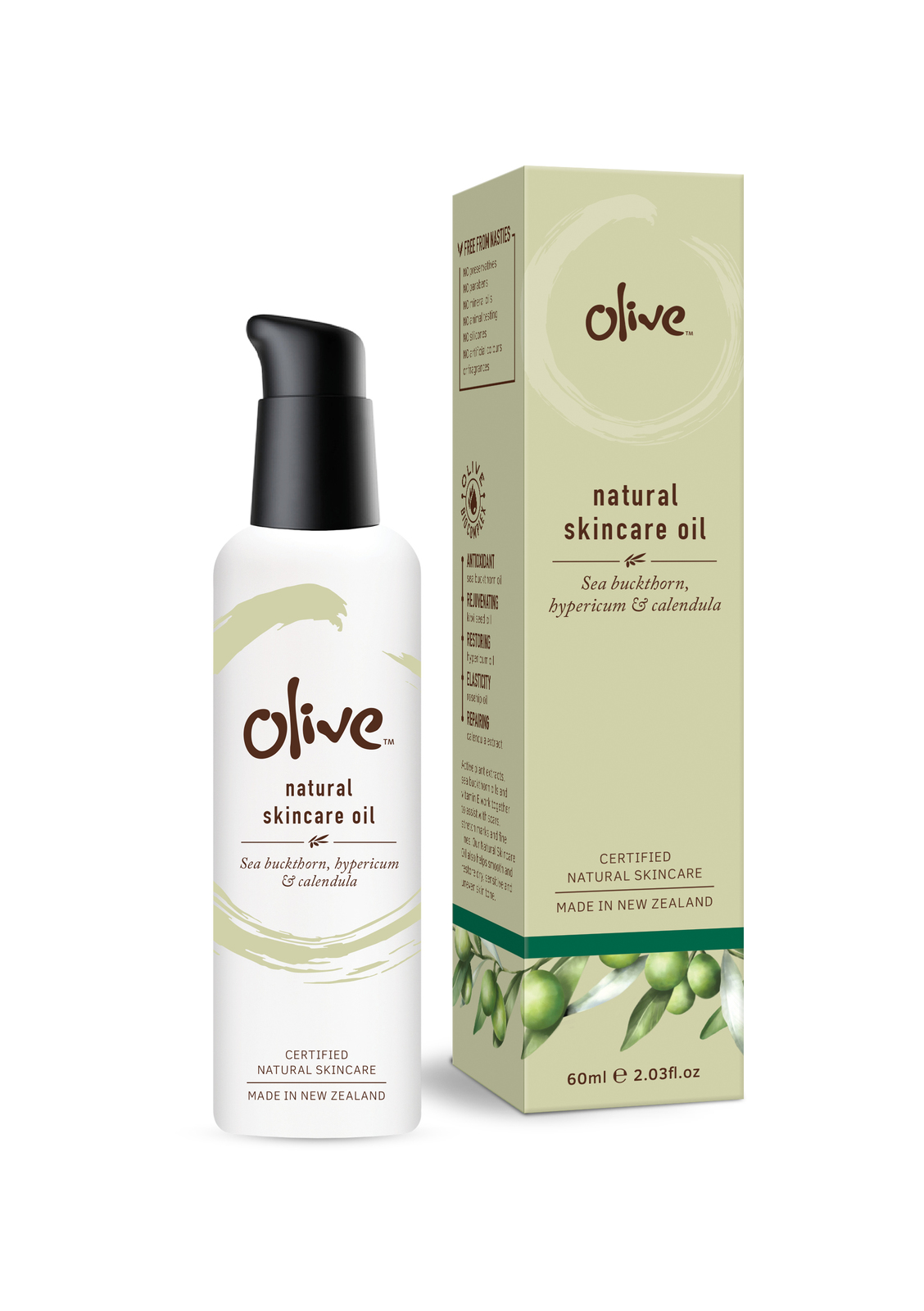 Buy Olive 100 Natural Skin Care Oil at Mighty Ape NZ