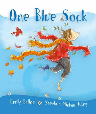 One Blue Sock image