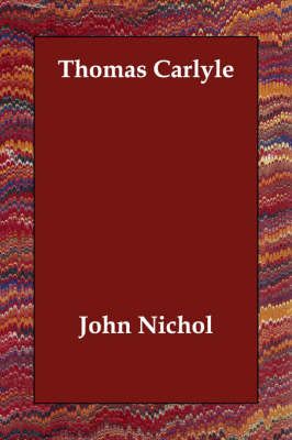 Thomas Carlyle by John Nichol image