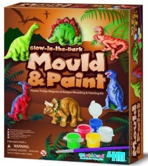 4M: Mould & Paint Kits Dinosaur Glow image