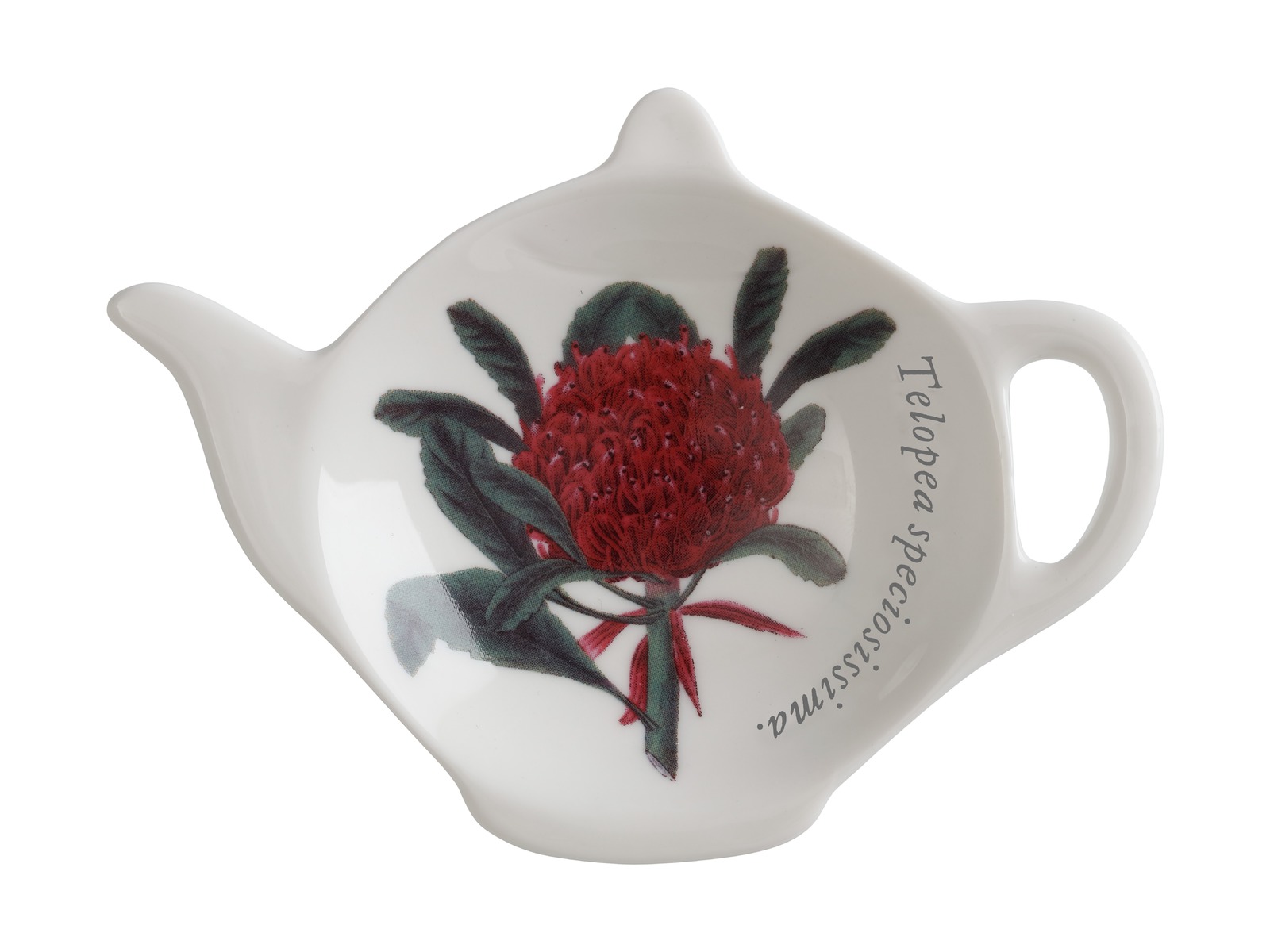 Maxwell & Williams Royal Botanic Garden Tea Bag Tidy Telopea at