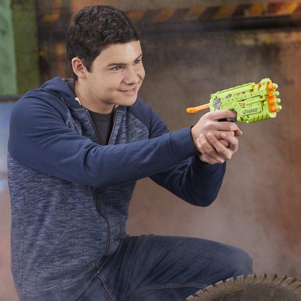 Nerf: Zombiestrike - Quadrot Blaster image