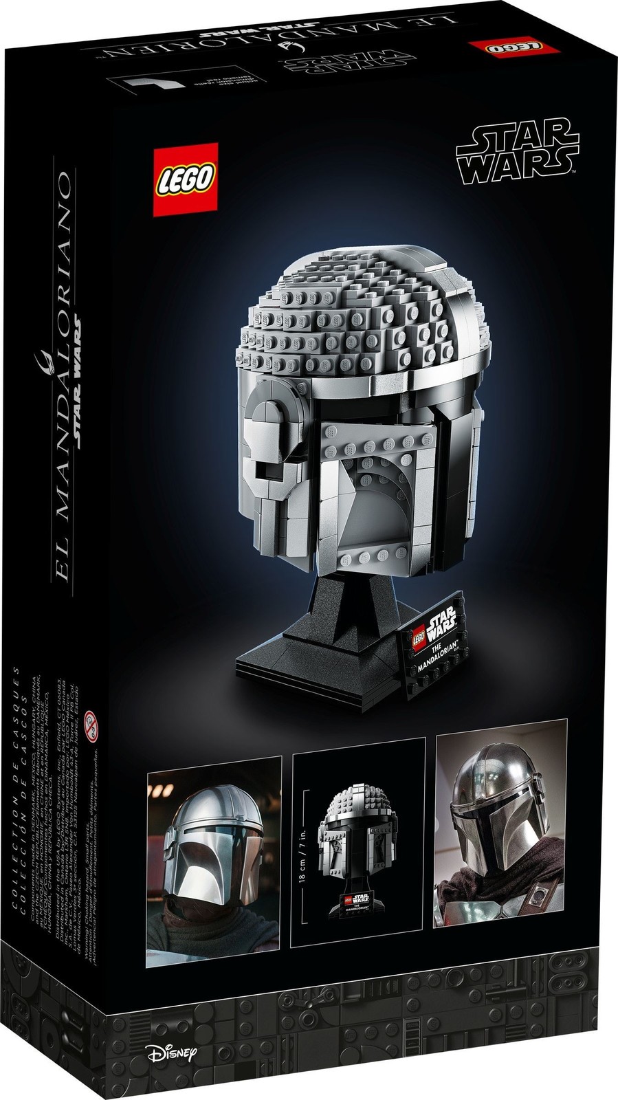 LEGO Star Wars: The Mandalorian Helmet - (75328)